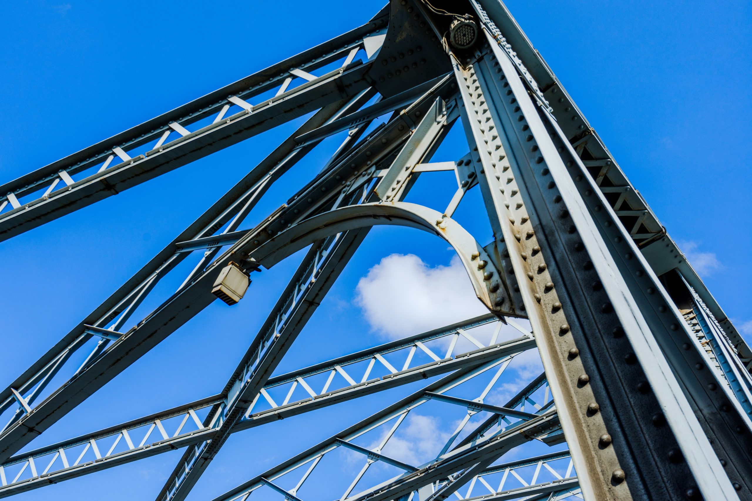 the Waibaidu bridge in Shanghai,China.